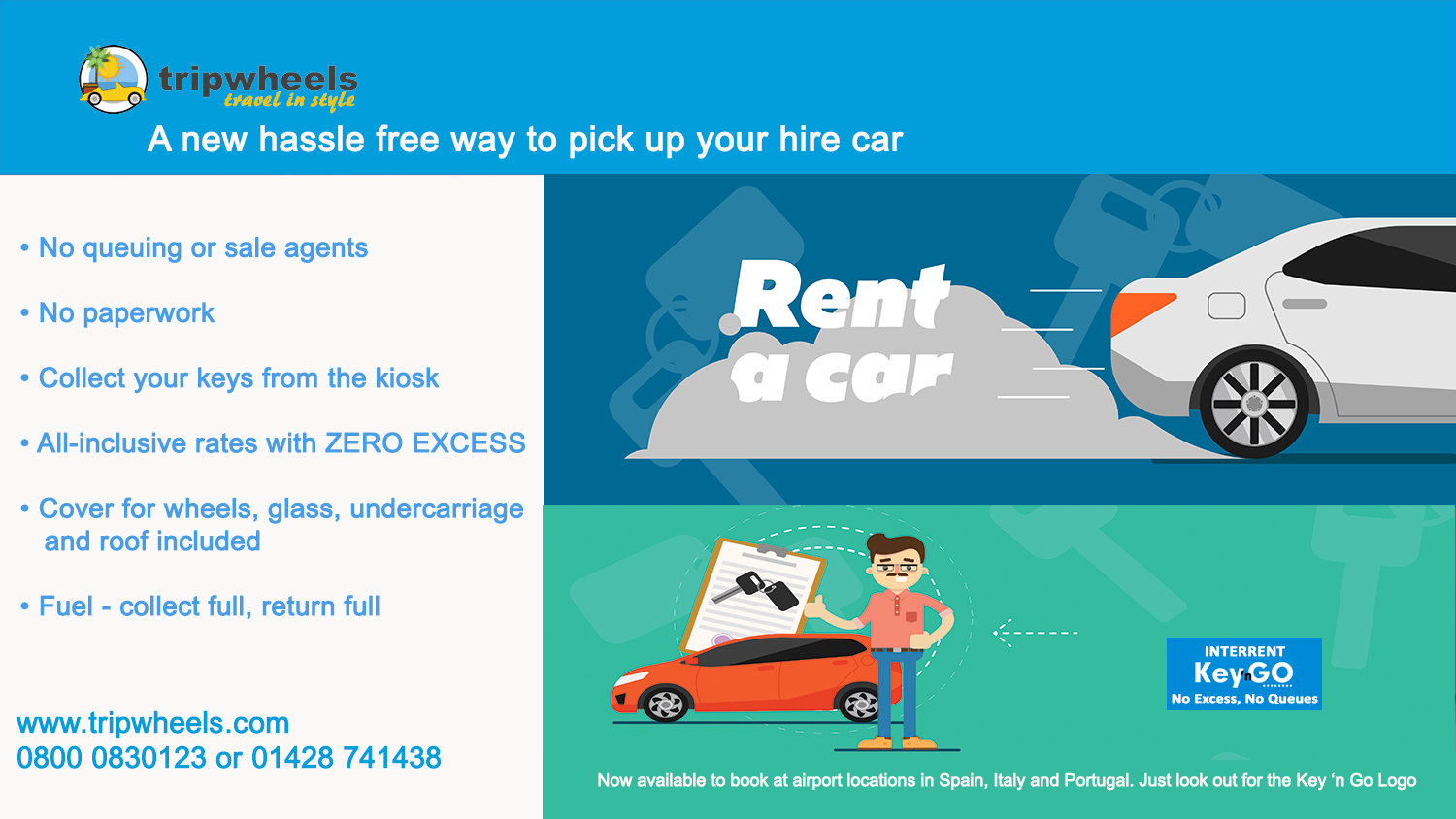 Europe Car Hire Hassle Free Car Hire for Spain, Portugal and Italy